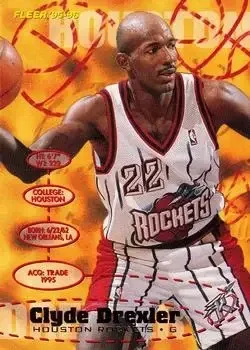 1995-96 Fleer #221 Clyde Drexler