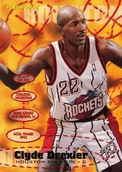 1995-96 Fleer #221 Clyde Drexler