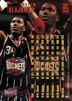 Back of Hakeem Olajuwon