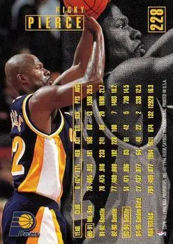 Back of Ricky Pierce