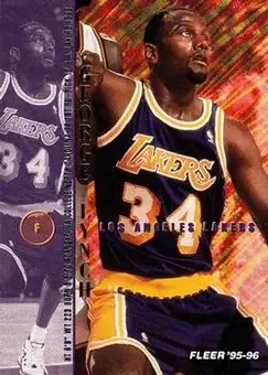 1995-96 Fleer #233 - George Lynch - Los Angeles Lakers 1995-96 Fleer #233 - George Lynch - Los Angeles Lakers