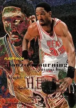 1995-96 Fleer #235 Alonzo Mourning