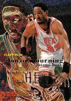 1995-96 Fleer #235 Alonzo Mourning