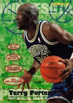 1995-96 Fleer #237 Terry Porter