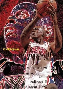1995-96 Fleer #245 Vernon Maxwell