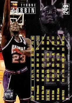 Back of Tyrone Corbin