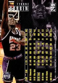 Back of Tyrone Corbin