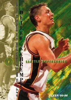 1995-96 Fleer #257 Detlef Schrempf