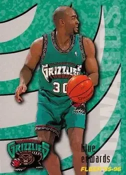 1995-96 Fleer #273 Blue Edwards