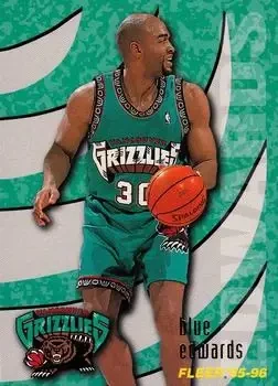 1995-96 Fleer #273 Blue Edwards
