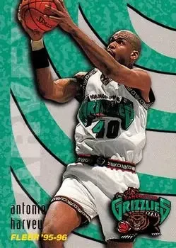 1995-96 Fleer #275 Antonio Harvey