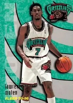 1995-96 Fleer #277 Lawrence Moten