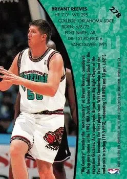 Back of Bryant Reeves