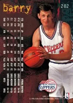 Back of Brent Barry