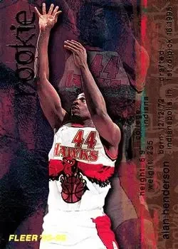 1995-96 Fleer #294 Alan Henderson