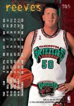 Back of Bryant Reeves