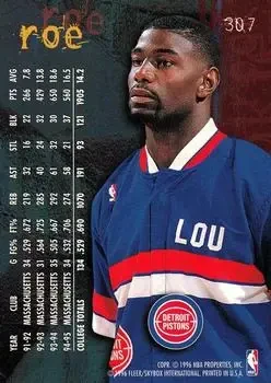 Back of Lou Roe