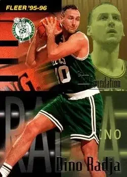 1995-96 Fleer #321 Dino Radja