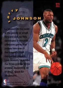 Back of Larry Johnson