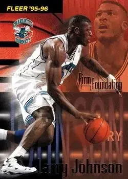 1995-96 Fleer #322 Larry Johnson