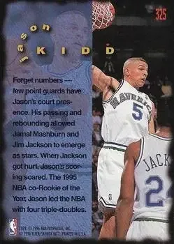 Back of Jason Kidd