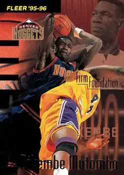 1995-96 Fleer #326 Dikembe Mutombo