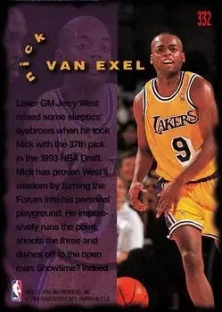 Back of Nick Van Exel