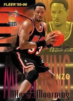 1995-96 Fleer #333 Alonzo Mourning