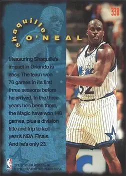 Back of Shaquille O'Neal