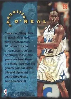 Back of Shaquille O'Neal