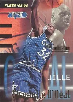 1995-96 Fleer #338 Shaquille O'Neal