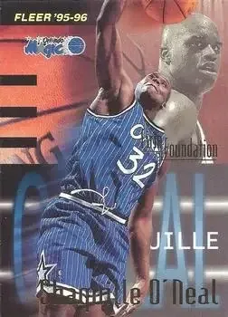 1995-96 Fleer #338 Shaquille O'Neal