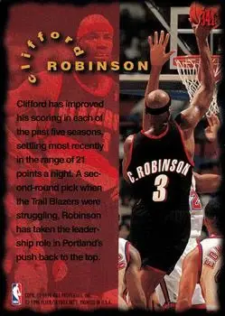 Back of Clifford Robinson
