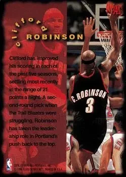 Back of Clifford Robinson