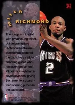 Back of Mitch Richmond