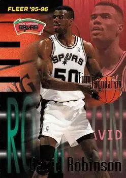 1995-96 Fleer #343 David Robinson