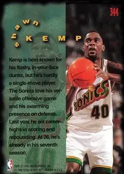 Back of Shawn Kemp