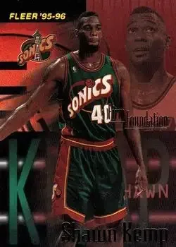 1995-96 Fleer #344 Shawn Kemp