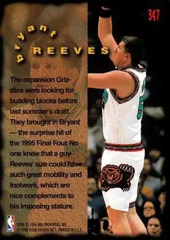 Back of Bryant Reeves