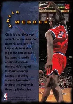 Back of Chris Webber