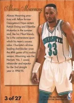 Back of Alonzo Mourning