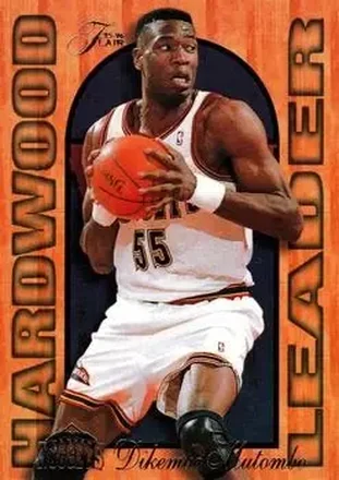 1995-96 Fleer #7 Flair Hardwood Leader Dikembe Mutombo