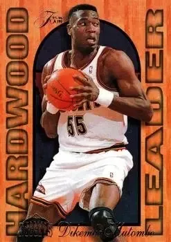 1995-96 Fleer #7 Flair Hardwood Leader Dikembe Mutombo