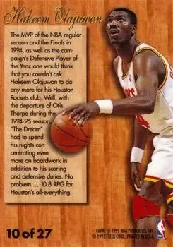 Back of Hakeem Olajuwon