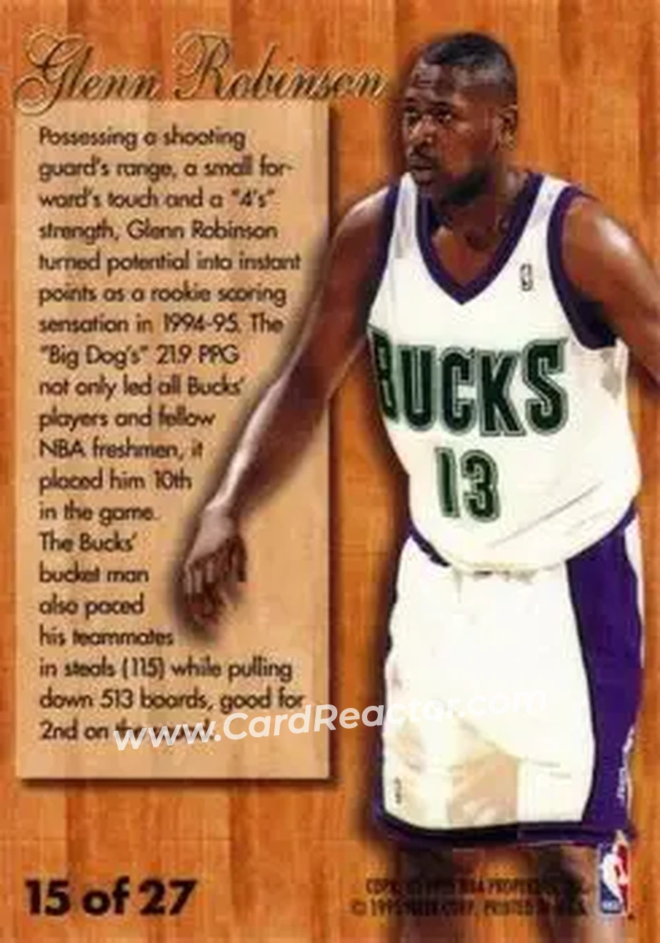Back of Glenn Robinson