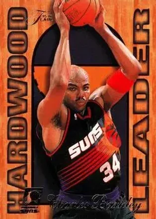 1995-96 Fleer #21 Flair Hardwood Leader Charles Barkley