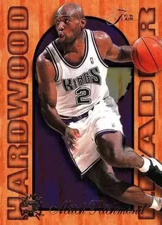 1995-96 Fleer #23 Flair Hardwood Leader Mitch Richmond