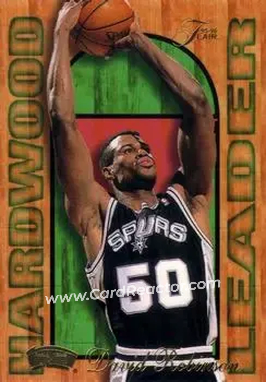 Front of David Robinson