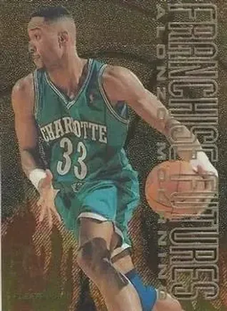 1995-96 Fleer #5 Franchise Futures Alonzo Mourning