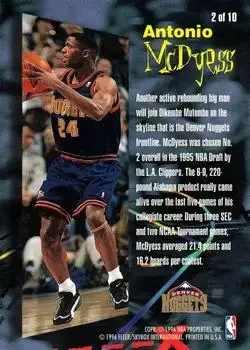 Back of Antonio McDyess